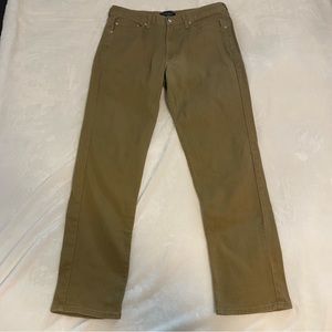 Men's PacSun Straight Fit Denim Jeans Tan Size 34W 32L
